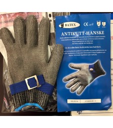 Găng tay chống cắt 5 ngón sợi kim loại Batex